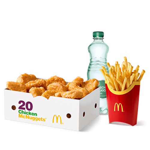 20er Chicken McNuggets McMenü