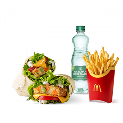 Fresh Veggie Wrap McMenü