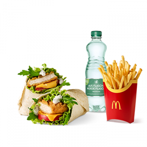 Fresh Chicken Wrap Menü