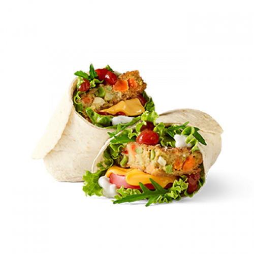 Tomato Salsa Veggie Wrap