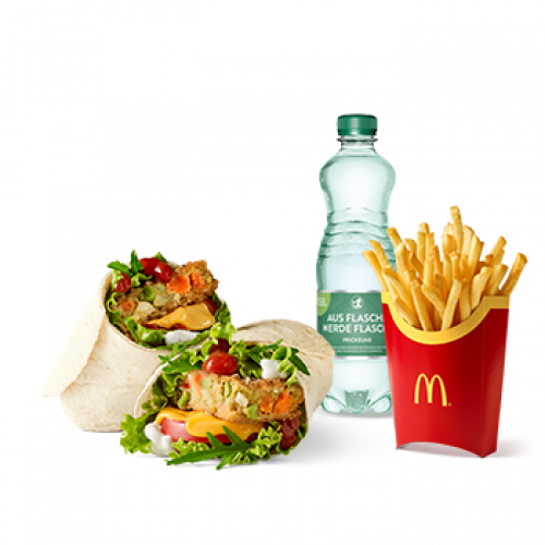 Tomato Salsa Veggie Wrap McMenü