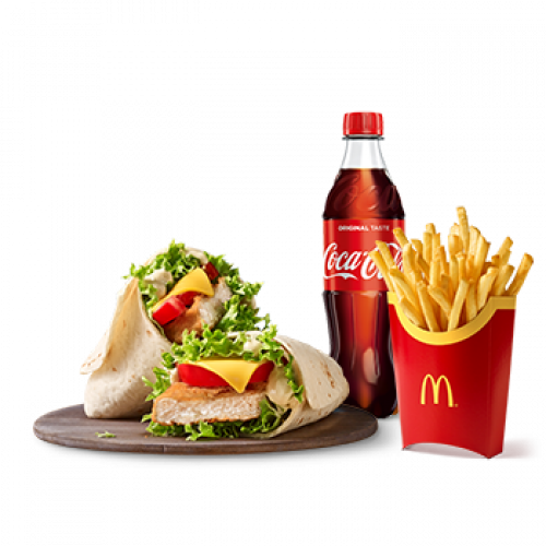 Chicken Alpin Wrap McMenü