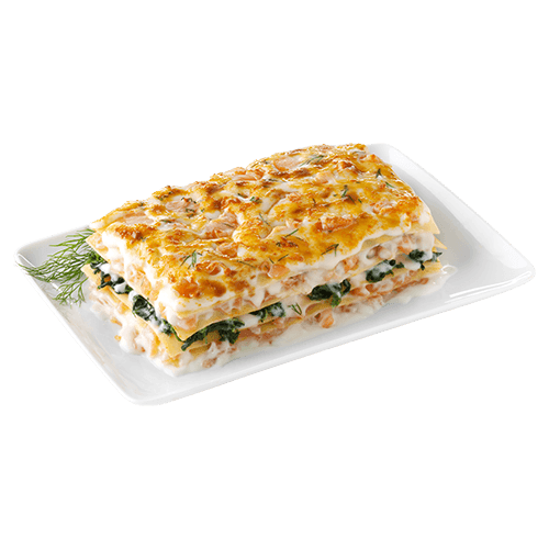 Lachs Lasagne