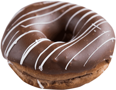 Donut Choco Vanilla (6 pieces)