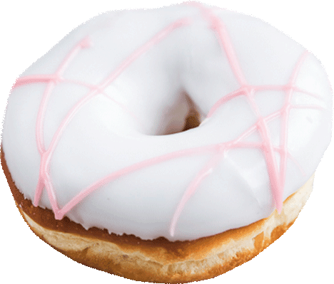 Donut Strawberry (6 pieces)