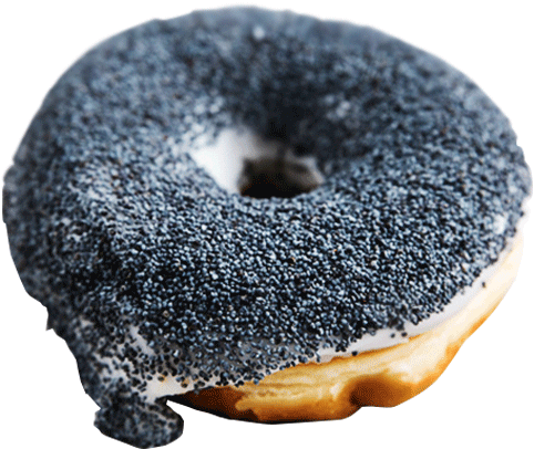 Donut Poppyseed (6 pieces)