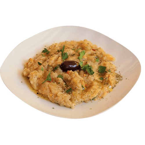 Melanzani Salat (vegan)