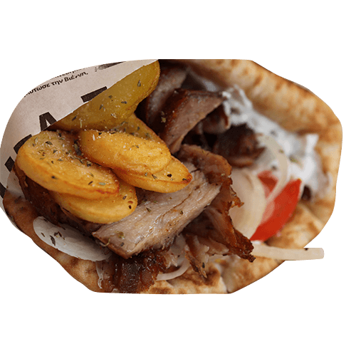 Pita Gyros (Schwein)