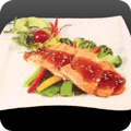 Grilled salmon