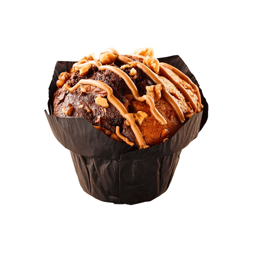Salted Caramel Walnut Muffin