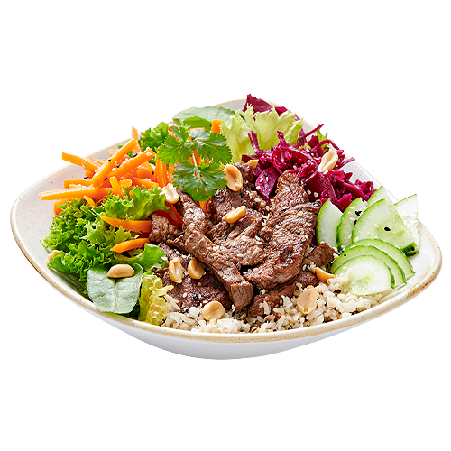 Peanut Beef Bowl