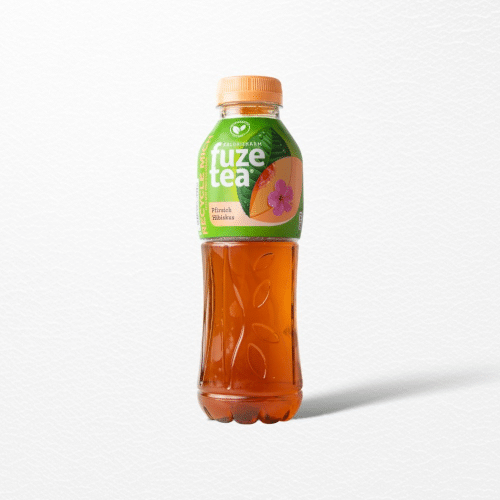 Fuzetea Schwarzer Tee Pfirsich-Hibiskus 0,5l (EINWEG)