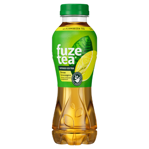 fuzetea 0,5l - Schwarztee Zitrone & Zitronengras