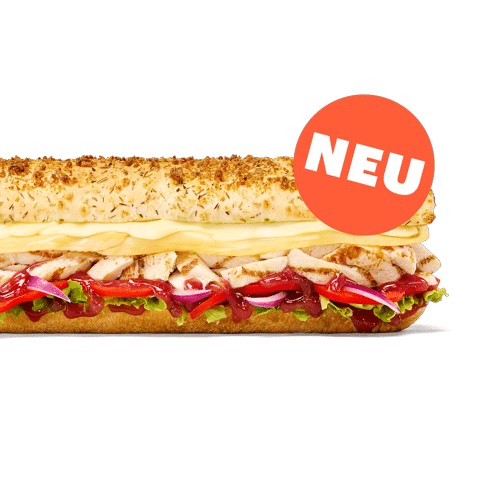 Cheesy Gouda Chicken Sub