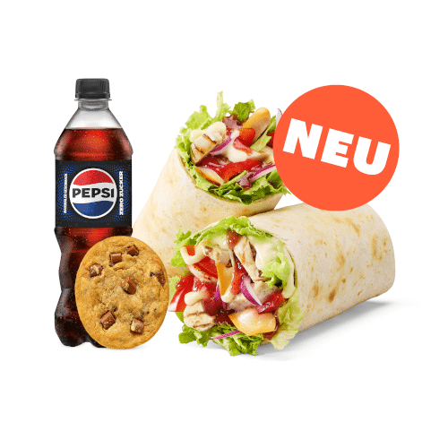 Sparmenü - Cheesy Gouda Chicken Wrap