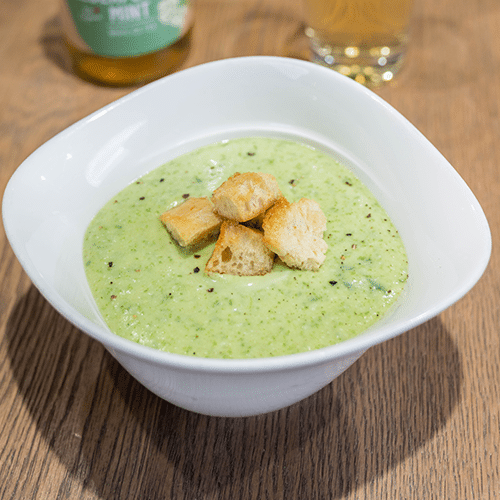 Zuppa di aglio orsino (vegan)
