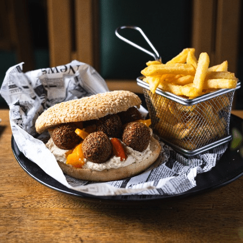 Falafel Burger (vegan)