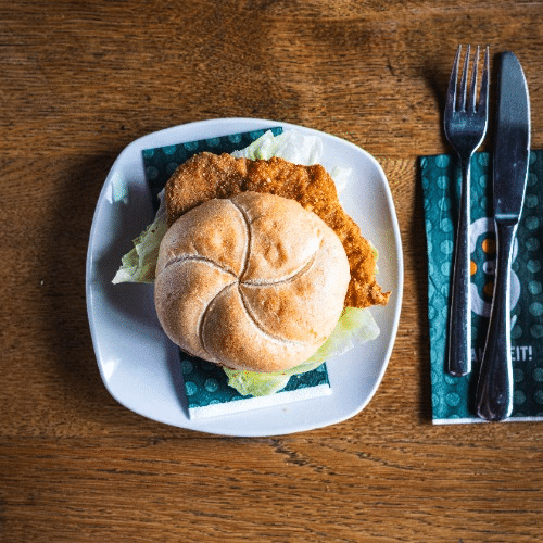 Schnitzelsemmel