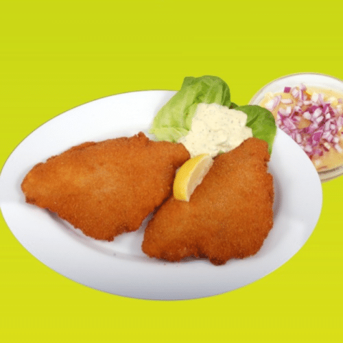 Gebackenes Schollenfilet (2 Stück)