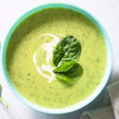 Spinat-Cremesuppe