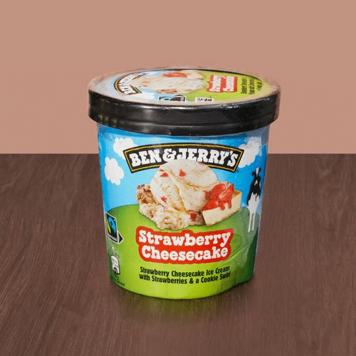 Ben & Jerry's Strawberry Cheesecake (465ml)