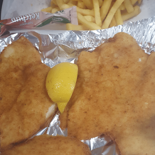 Gebackene Hühnerschnitzel