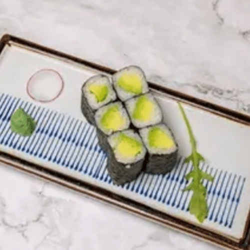 Hosomaki mit Avocado (6 Stück)
