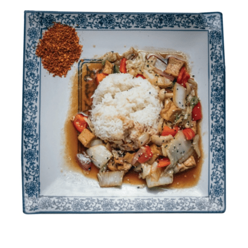 Wok mit Tofu