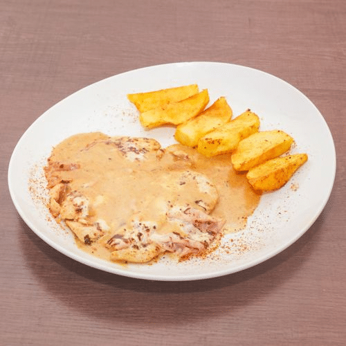 Champignon-Schnitzel