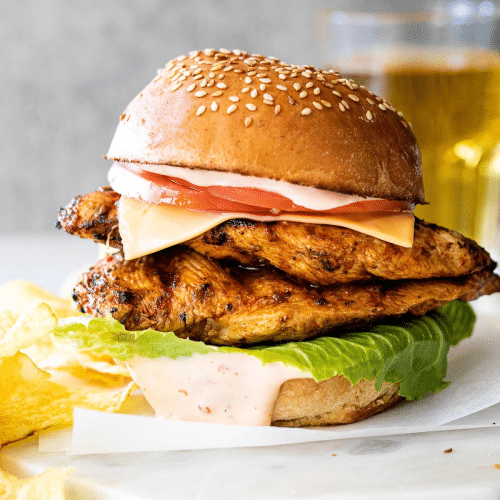 Chickenfilet Burger