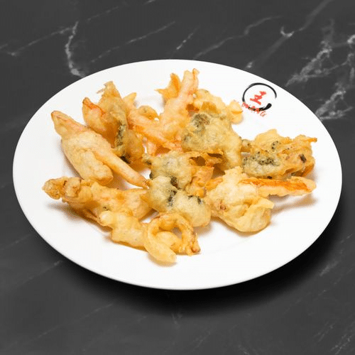 Gebackenes Gemüse mit Sauce