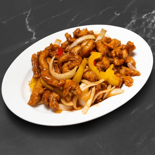Gan-Bian Hühnerfleisch (scharf)