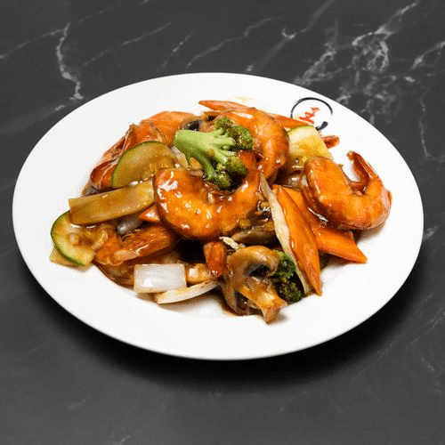 Garnelen Chop-Suey