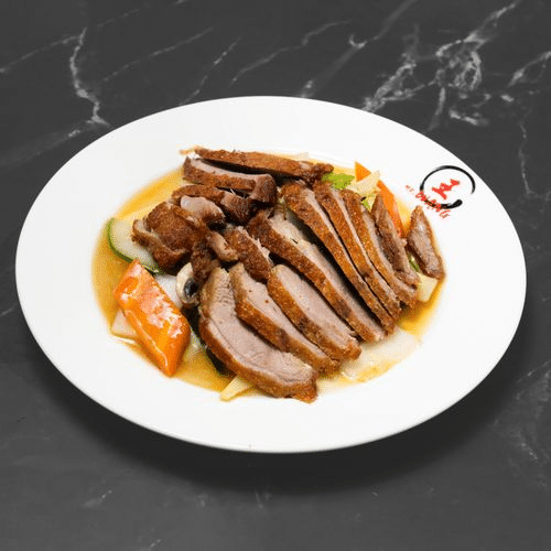 Knusprige Ente nach Szechuan Art (scharf)
