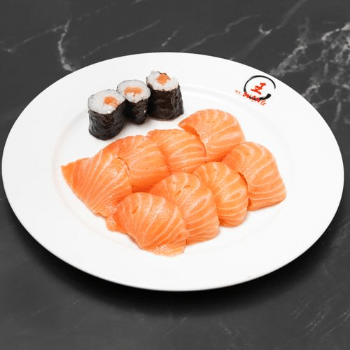Sake Set nur Lachs
