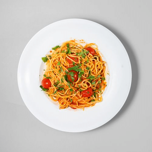 Pasta Pomodoro e basilico