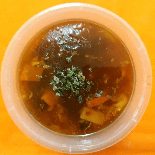 Sauer-Scharf-Suppe