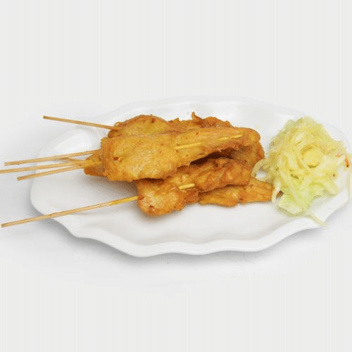 Gebackenes Huhn Spezial (scharf)