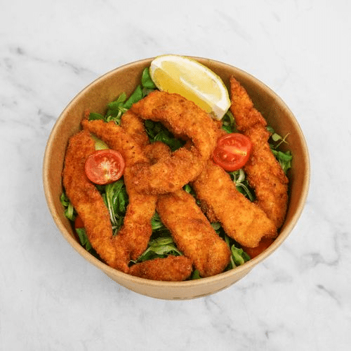 Steirischer Backhendelsalat