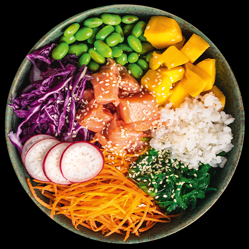Sake Poke Bowl