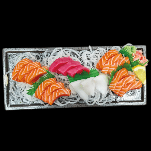 Sashimi Mix (groß, 18 Stück)