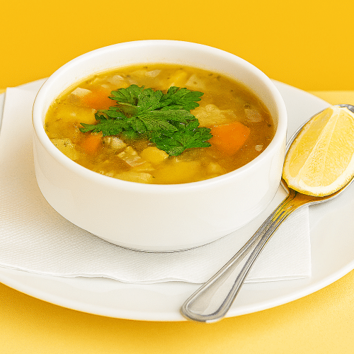 Hühnersuppe (Sebzeli-Tavuk Corbasi)