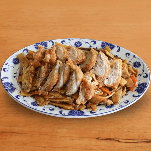 Knusprige Ente nach Szechuan Art (scharf)