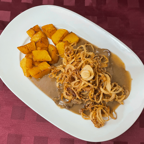 Zwiebelrostbraten