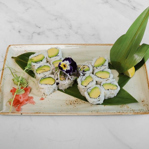Avocado Sesam Maki (6 Stück)