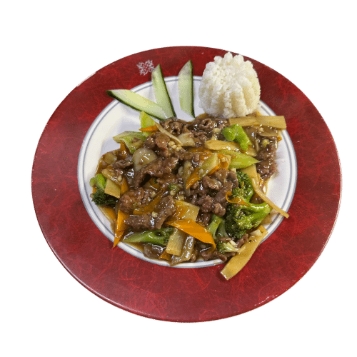 Rindfleisch mit Broccoli