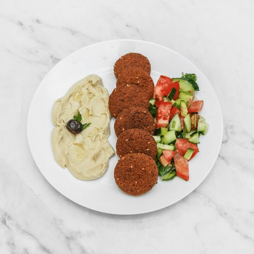 Falafel mit Humus