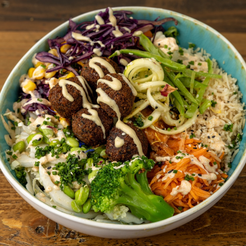 Falafel Bowle (Vegan )