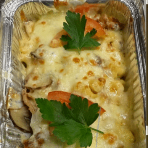 Dönerfleisch mit Sätzle