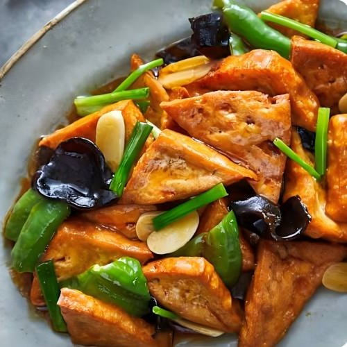 Hausmanns Tofu Ragout (leicht scharf)